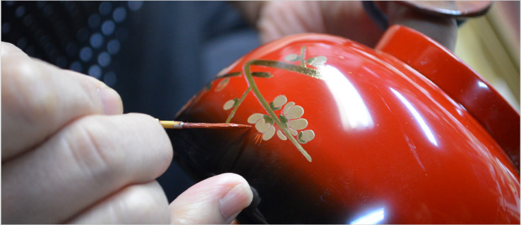 Wooden lacquerware repair